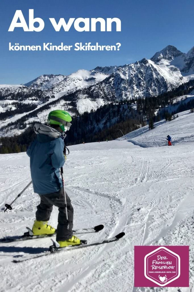 Ab wann können Kinder Skifahren lernen? - unser Ratgeber aufgrund eigener Erfahrungen