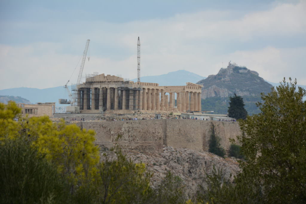 Athen Akropolis mit Kindern: Blick vom Filopappos 