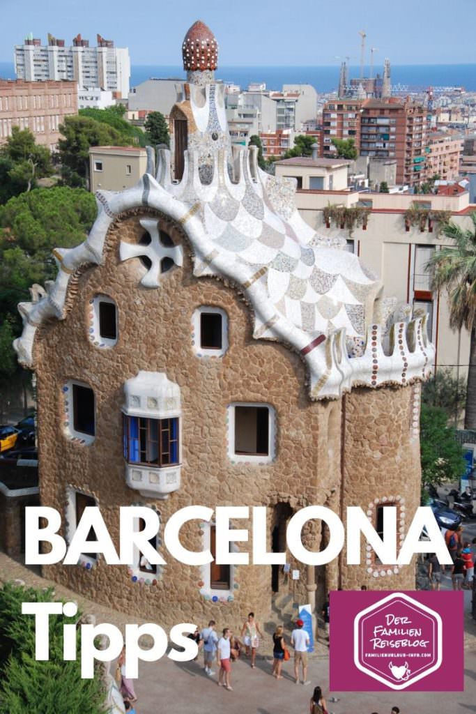 Barcelona mit Kindern - Parc Guell muss sein! Merk dir diesen Pin auf Pinterest für deinen Familienurlaub in Barcelona