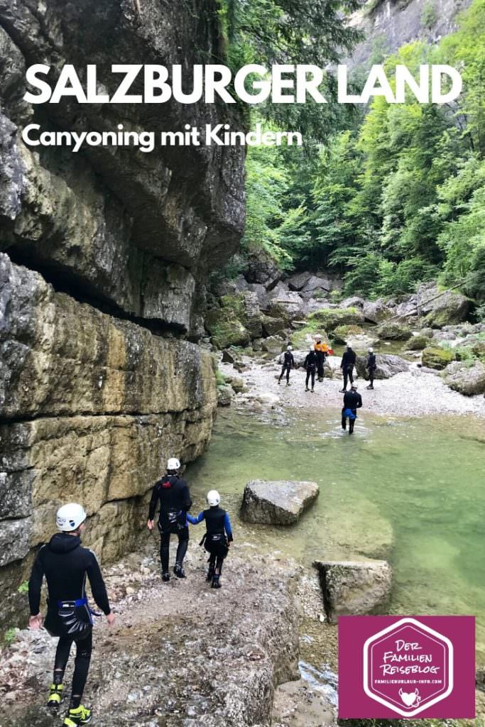 Canyoning Salzburg - merk dir diesen Pin auf Pinterest, damit du diesen Tipp wieder findest!