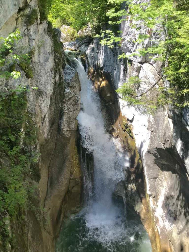 Chiemsee Ausflüge mit Kindern: Die Tatzelwurm Wasserfälle
