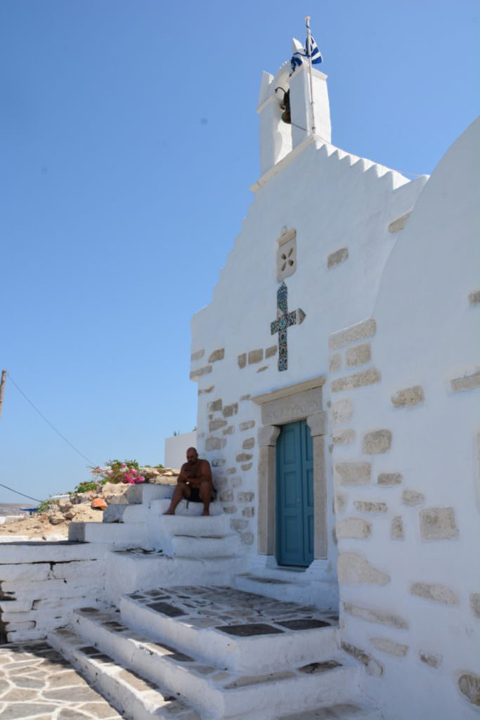 Tempel der Athene in Parikia