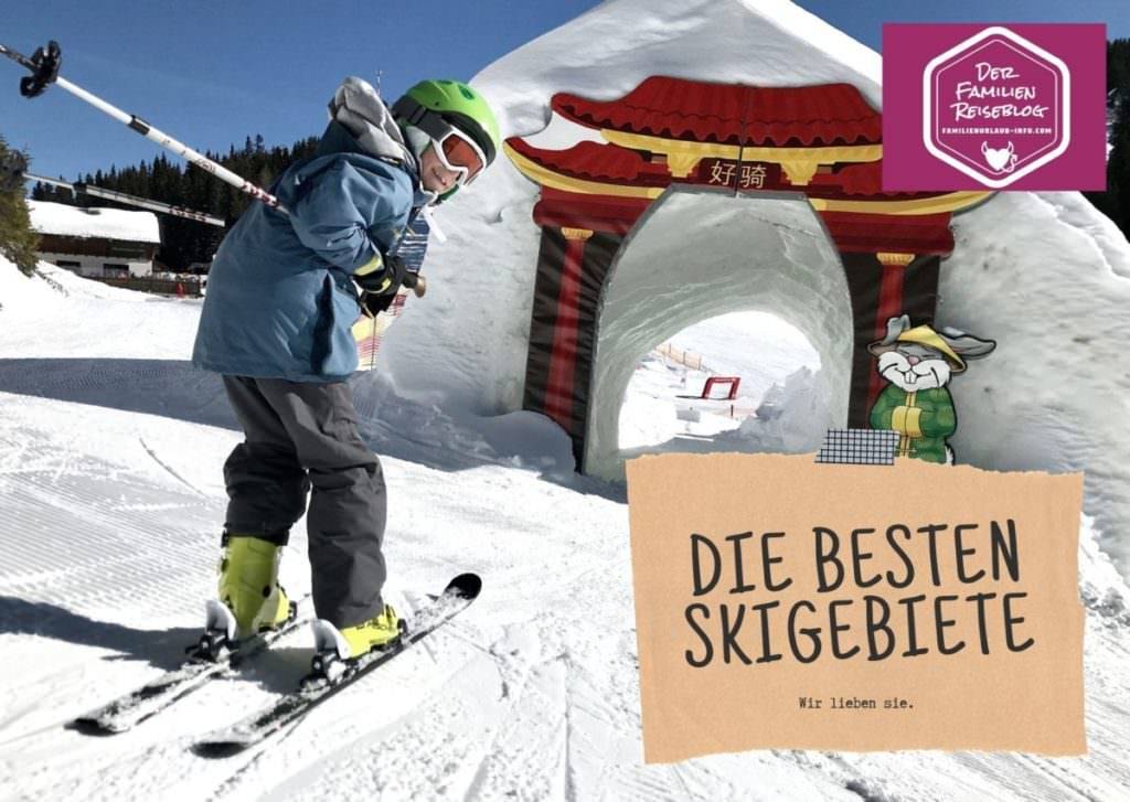 Familienurlaub im Winter - hier sind echt gute Skigebiete für Kinder