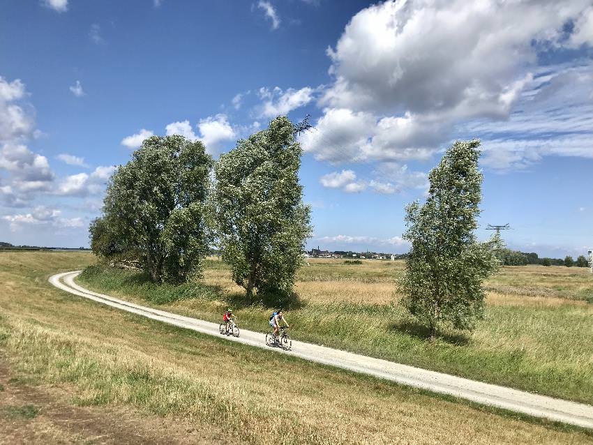 Familienurlaub Trassenheide:  Toll fanden wir die Radwege von Trassenheide über die Insel Usedom