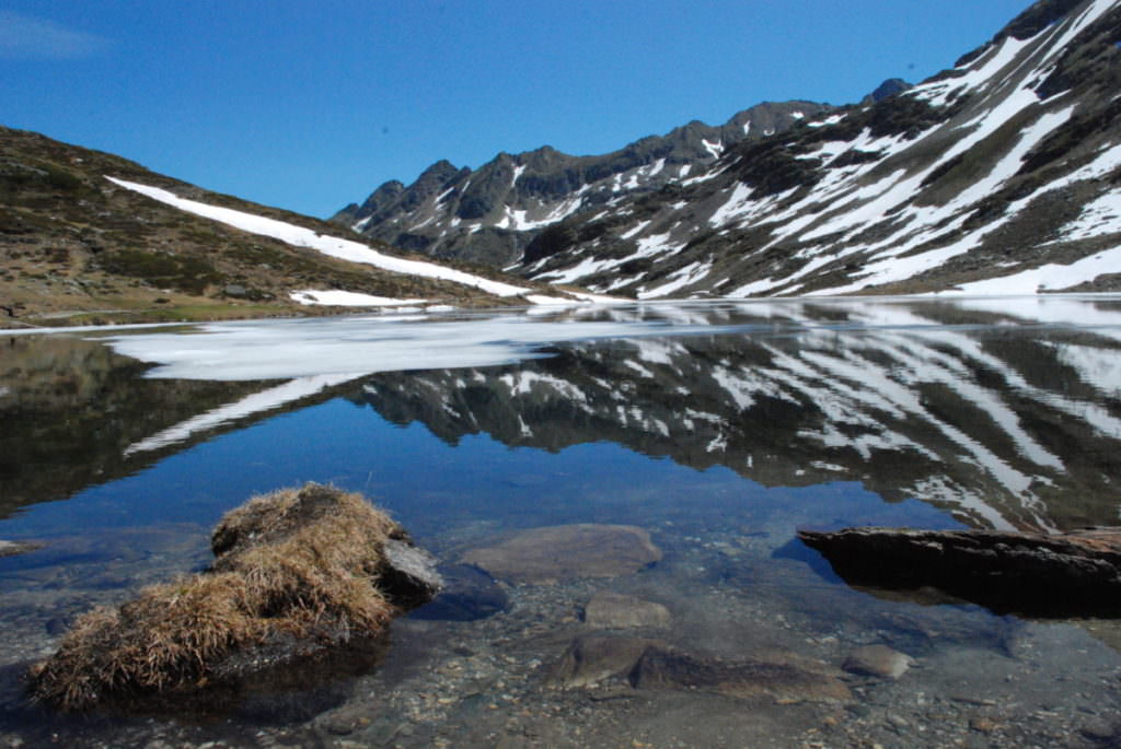 Der Giglachsee mit frischem Schmelzwasser