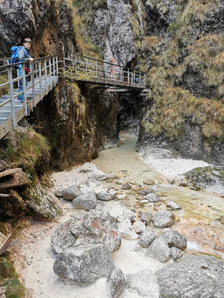 Klamm wandern Bayern - kurzweilig und wunderschön!