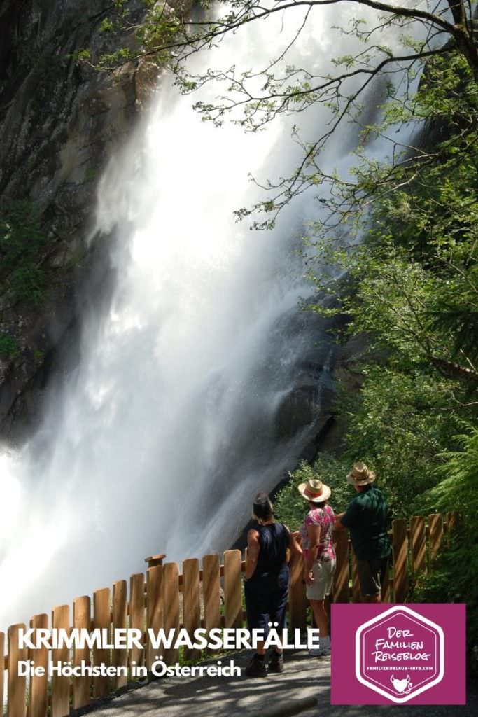 Krimmler Wasserfälle wandern - merk dir die höchsten Wasserfälle in Österreich für deinen nächsten Ausflug