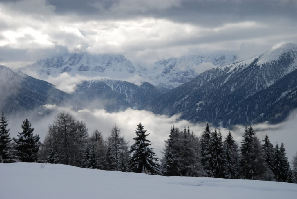 Langlaufen Südtirol - viele tolle Loipen mit Ausblick