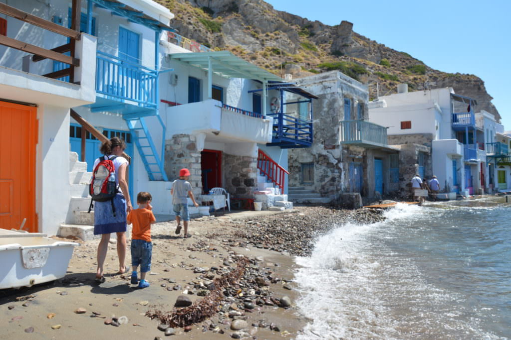 Ein besonderer Ort auf Milos Griechenland