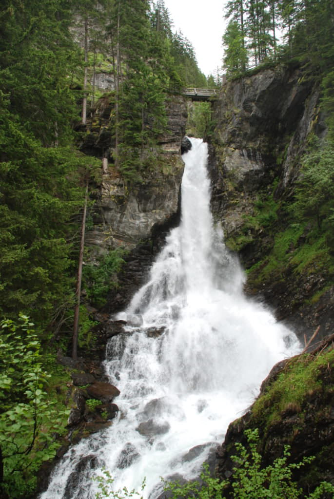 Blick auf die Riesachfälle - größter Wasserfall der Steiermark