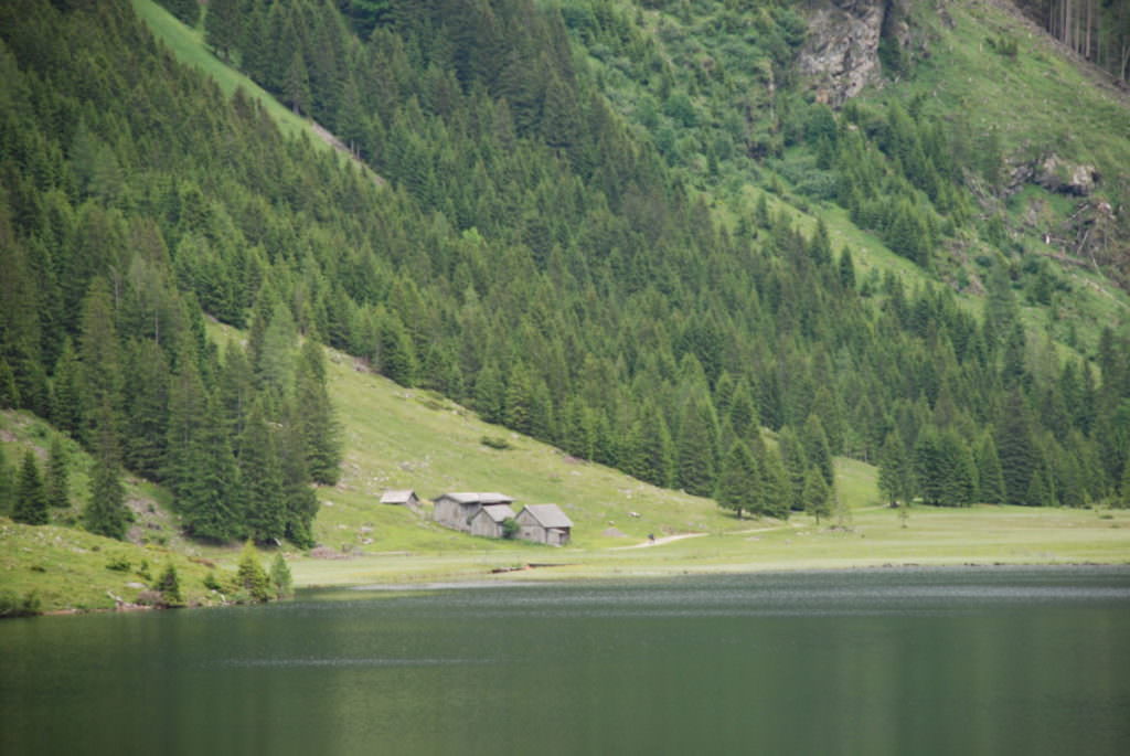 Ziel oberhalb vom Riesachfall, der Riesachsee