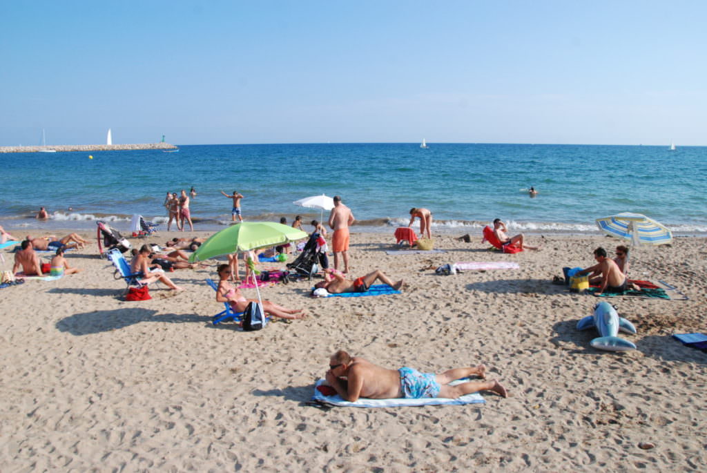 Salou Strand - mit feinem Sand