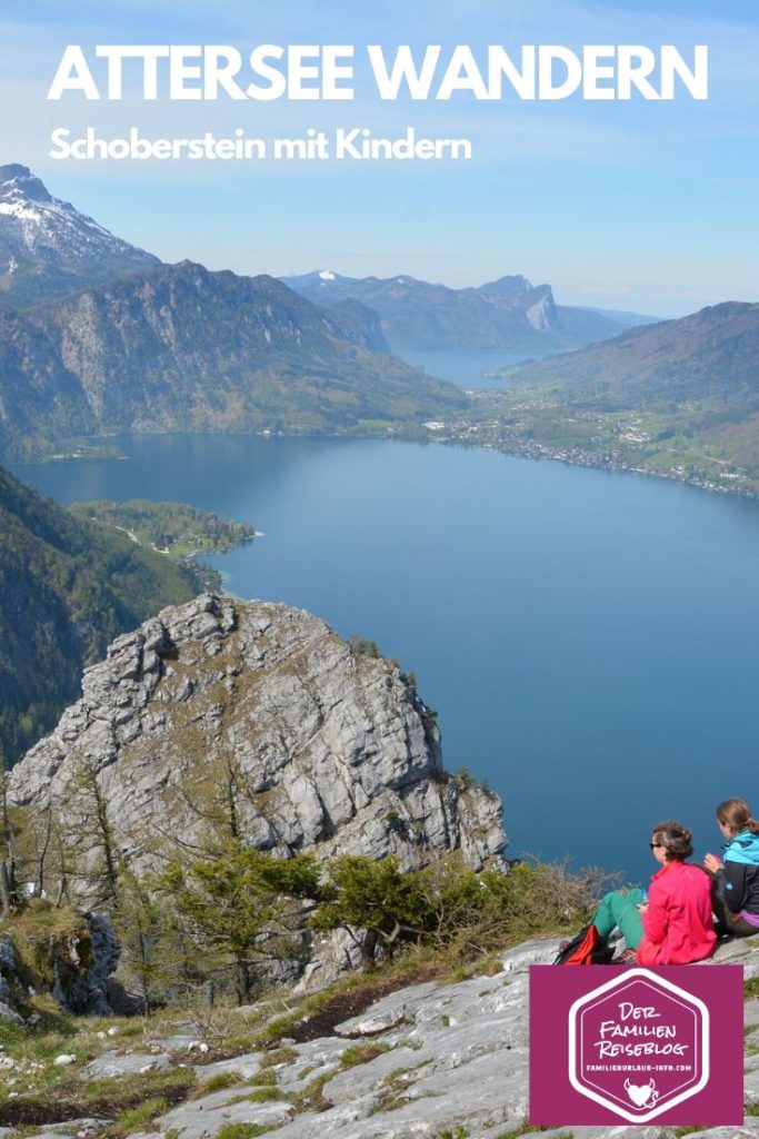 Schoberstein Wanderung am Attersee mit Kindern