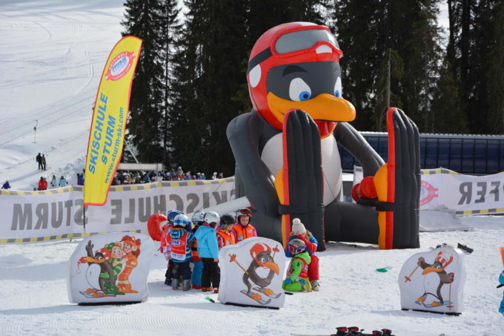 Auf der Skialm Lofer das Skifahren lernen - ganz persönlich