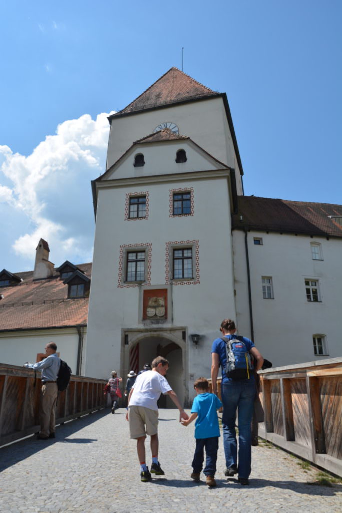 Auf die Veste Oberhaus in Passau mit Kindern wandern