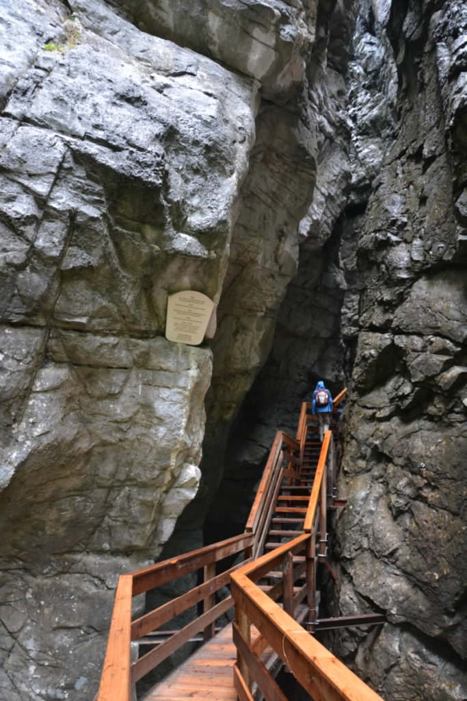 Vorderkaserklamm - auch schön bei Regenwetter! Eher unbekannte Klamm in Salzburg.