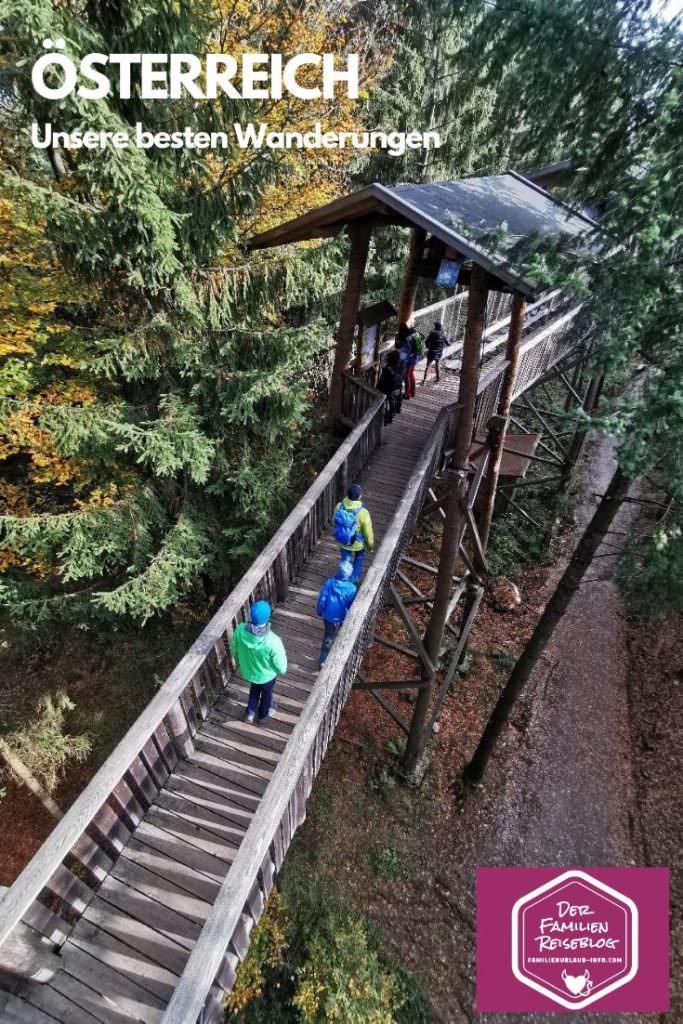 Wandern mit Kind Österreich: Der Buamkronenweg Kopfing