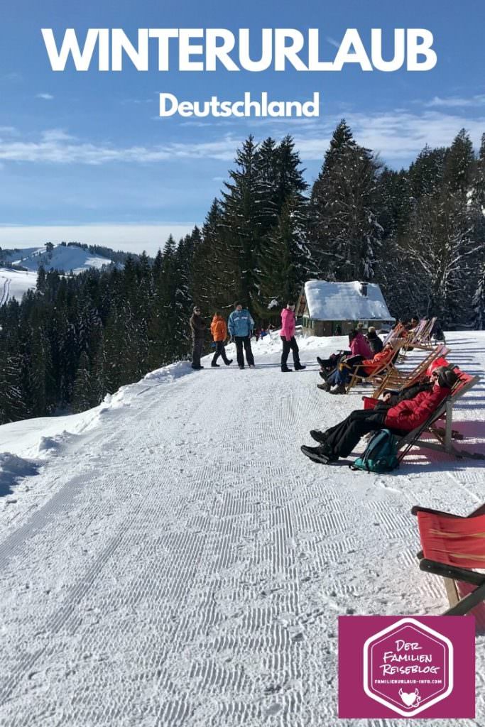 Winterurlaub Deutschland mit Kind - rodeln, winterwandern und die Sonne geniessen