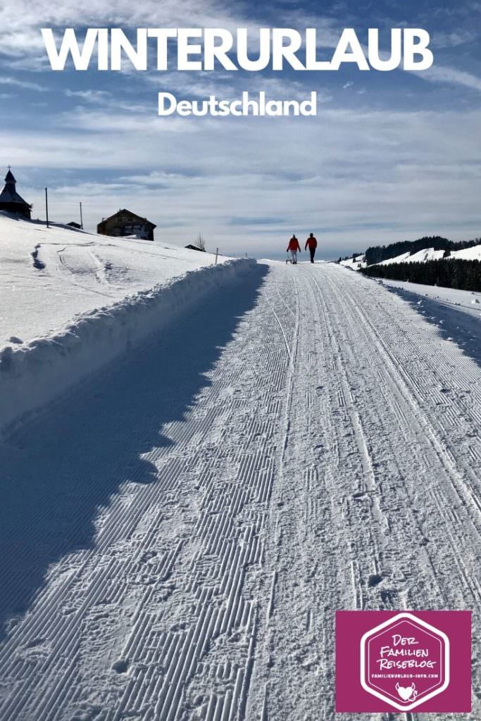 Auch das ist  Allgäu Winterurlaub mit Kindern - winterwandern und rodeln. Die Tipps dazu findest du in diesem Blog