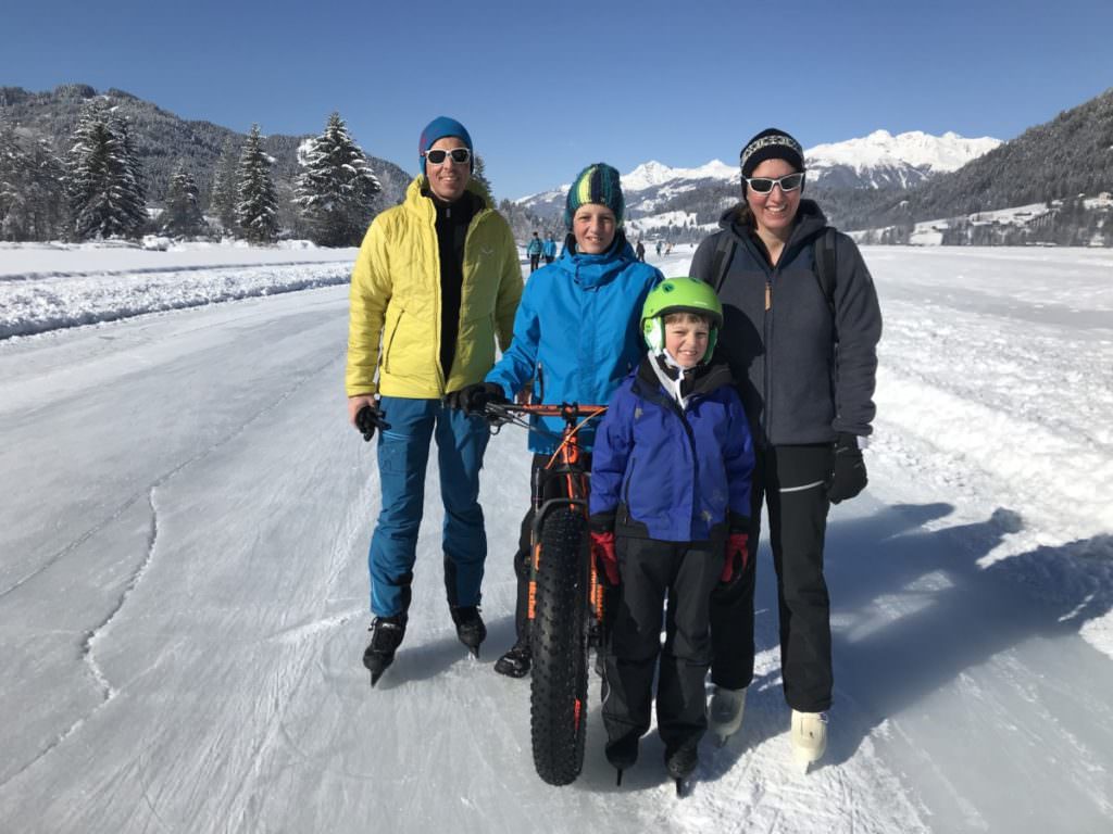 Winterurlaub mit Kindern - am Weissensee in Österreich