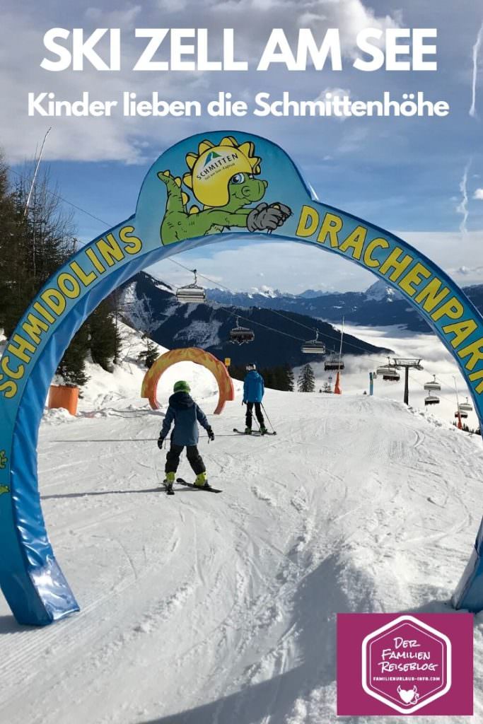 In Zell am See Skifahren mit Kindern Österreich: Der Drachenpark auf der Schmittenhöhe