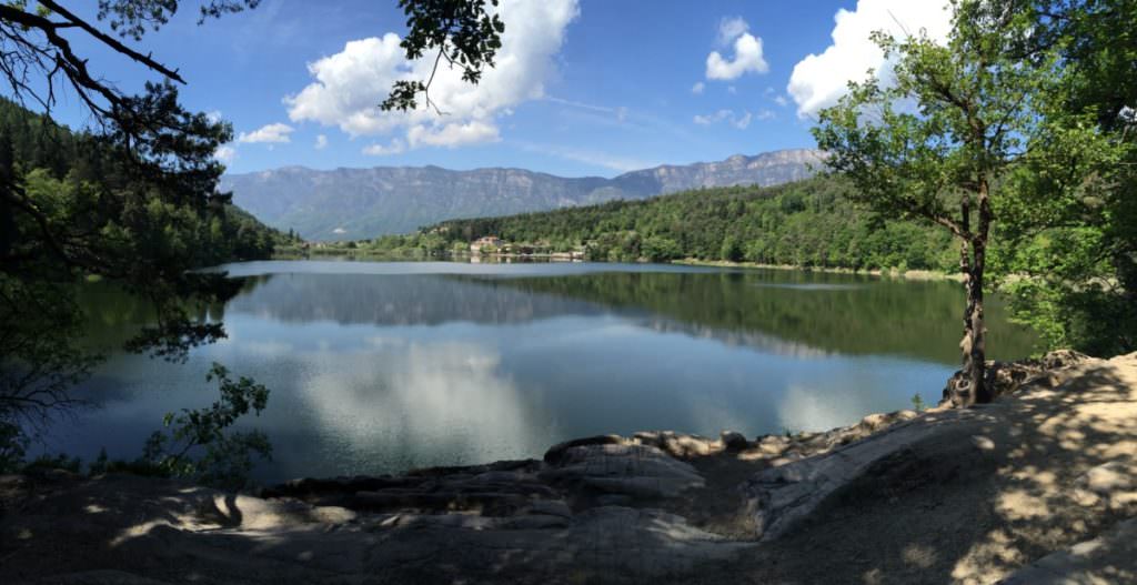 Bozen wandern mit Kindern: Rund um den Montiggler See