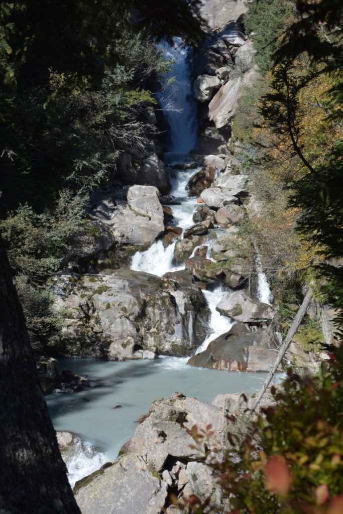 Der große Wasserfall bei der Burkhardklamm