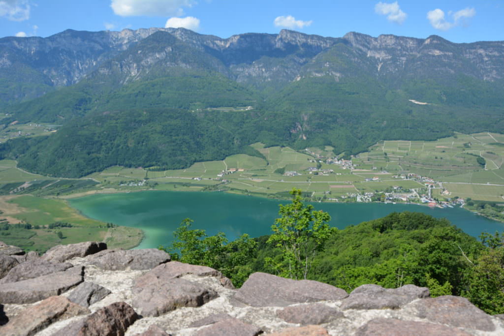 Kalterer See wandern mit Kindern - auf der Leuchtenburg