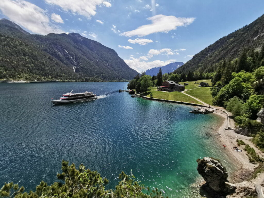 Mit der Achensee Schifffahrt zur schönen Gaisalm