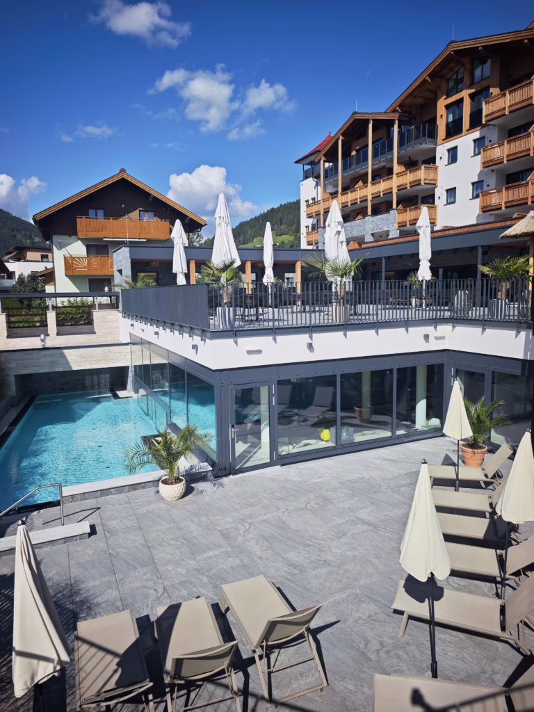das topmoderne Familienhotel Kesselgrub