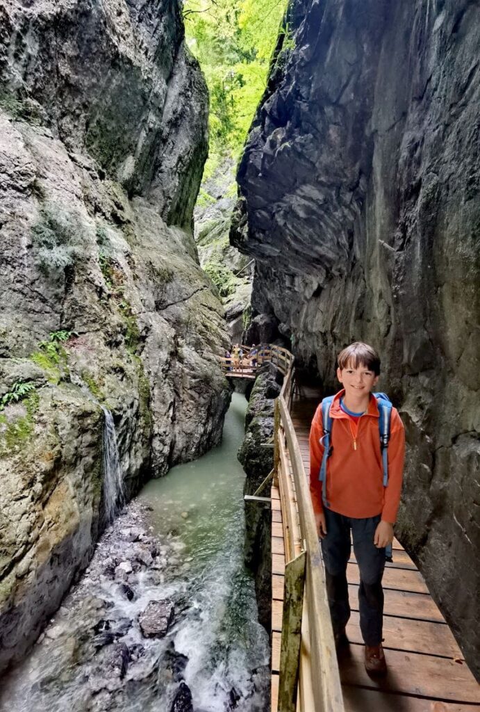 schöne Landschaften in der Alplochschlucht