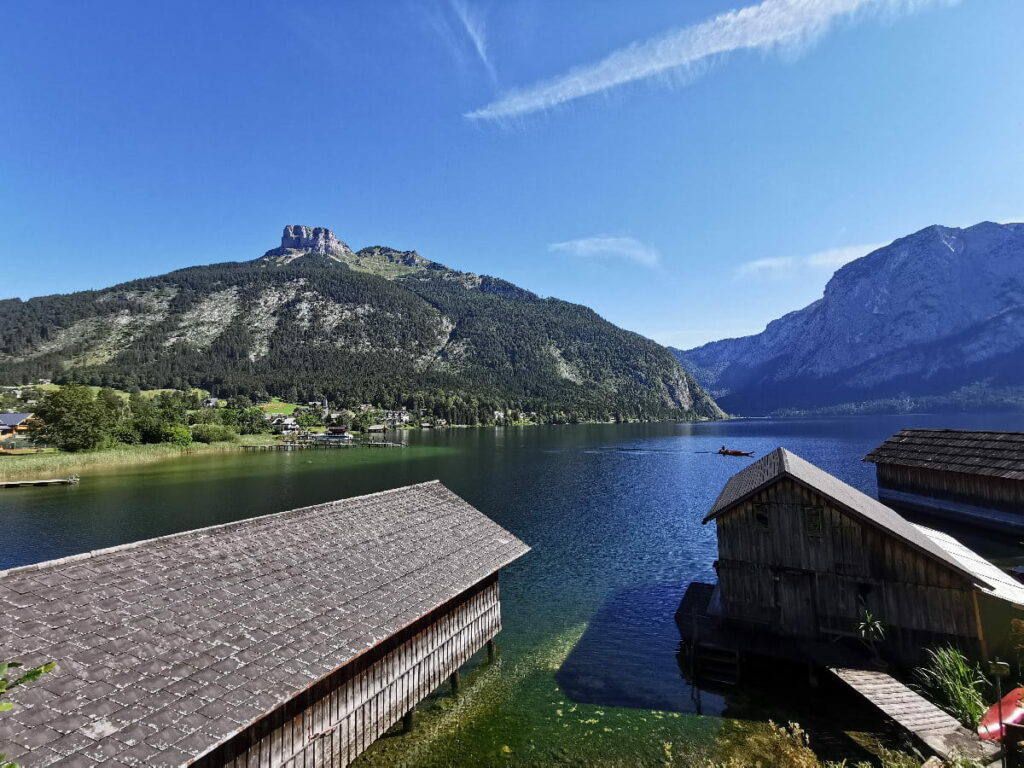 Altausseer See Panorama - links der Loser