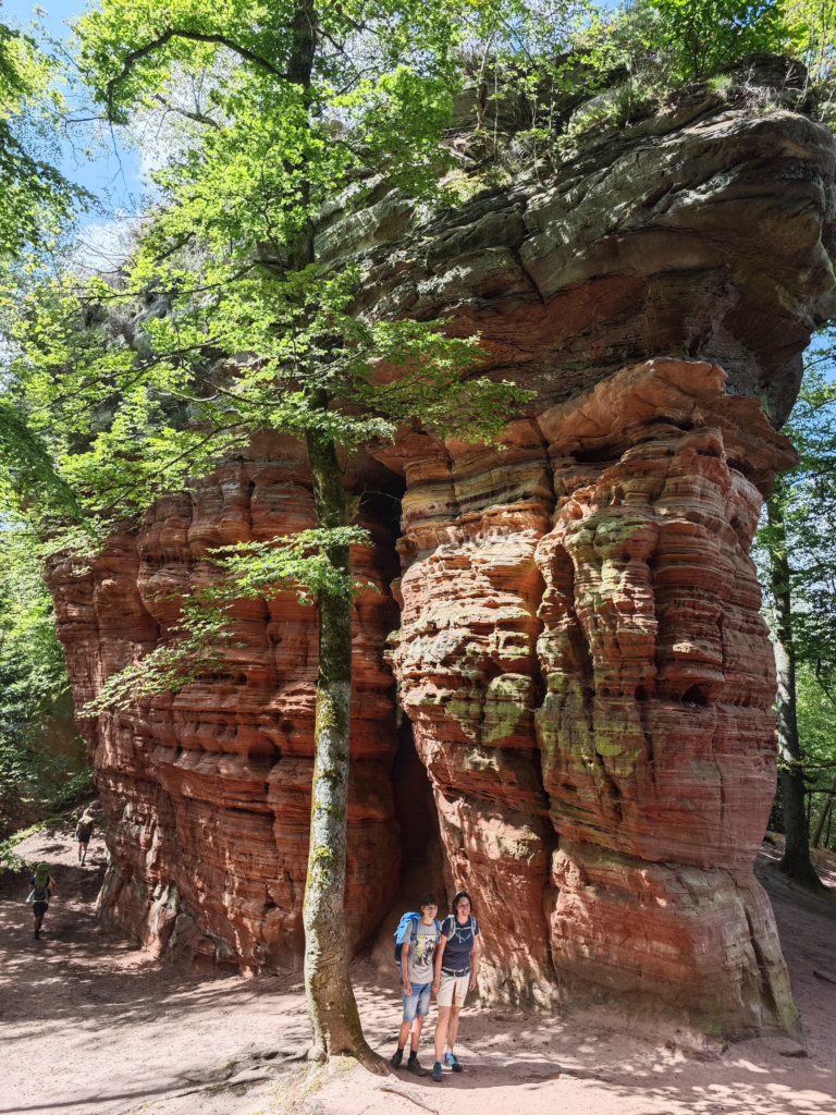 Beeindruckend im Pfälzerwald mit Kindern - die Altschlossfelsen