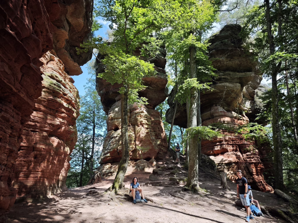 Beeindruckend im Pfälzerwald mit Kindern - die Altschlossfelsen