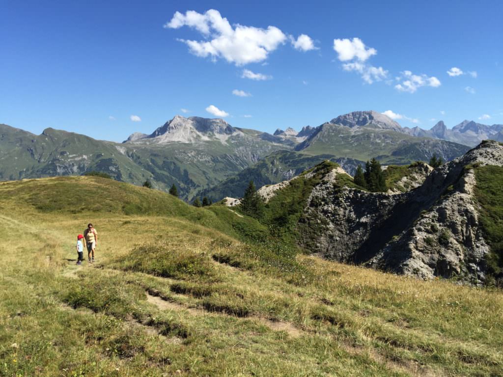 Familienurlaub St. Anton: Am Arlberg wandern mit Kindern