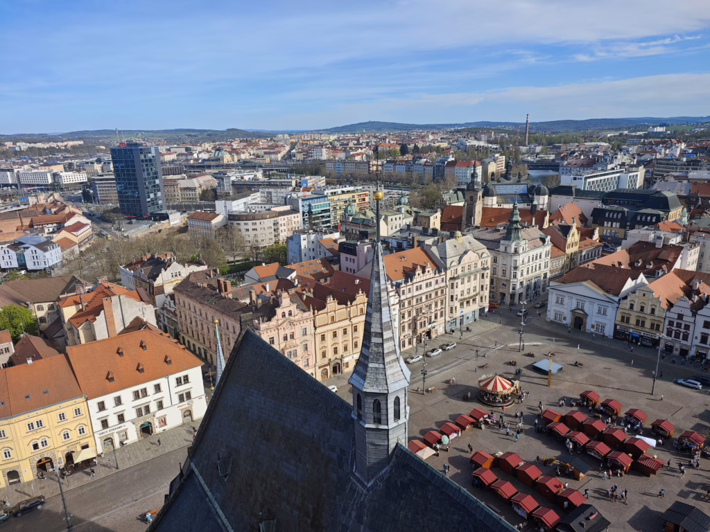 Pilsen mit Kindern