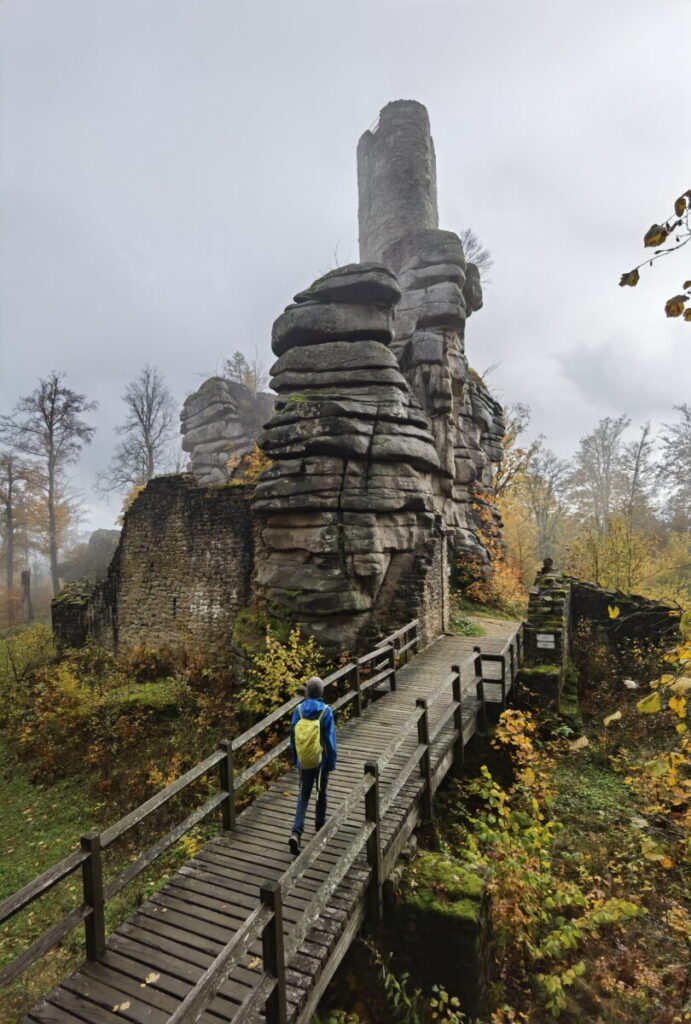 Ausflugsziele Oberpfalz - die Burgruine Weißenstein