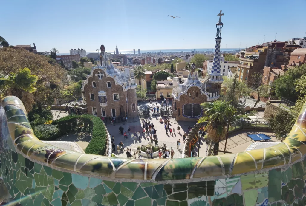 Auch ein Highlight in Barcelona mit Kindern - der Parc Güell