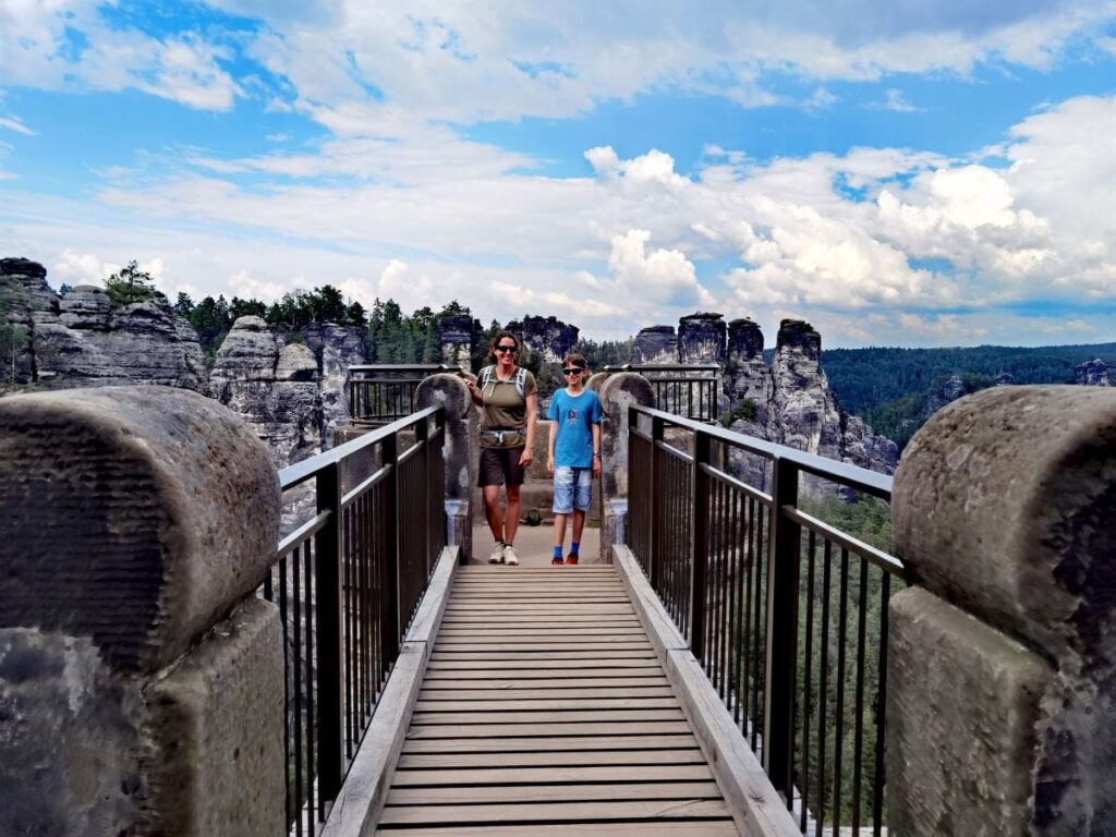 Bastei Wandern mit Kindern