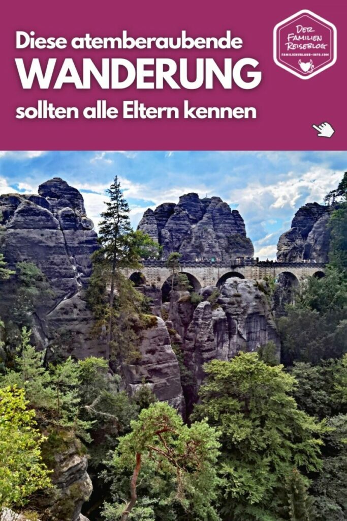 Bastei wandern mit Kindern ist genial