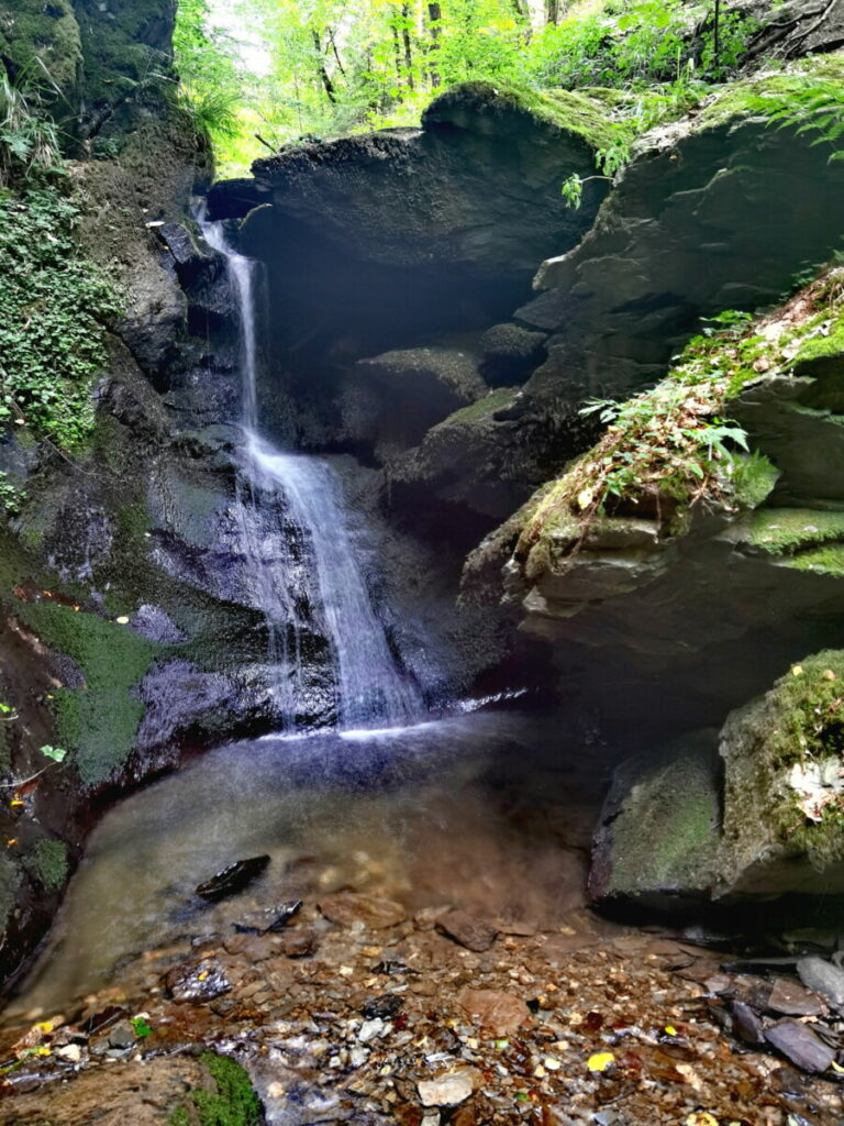 sehenswerte Baybachklamm Wasserfälle