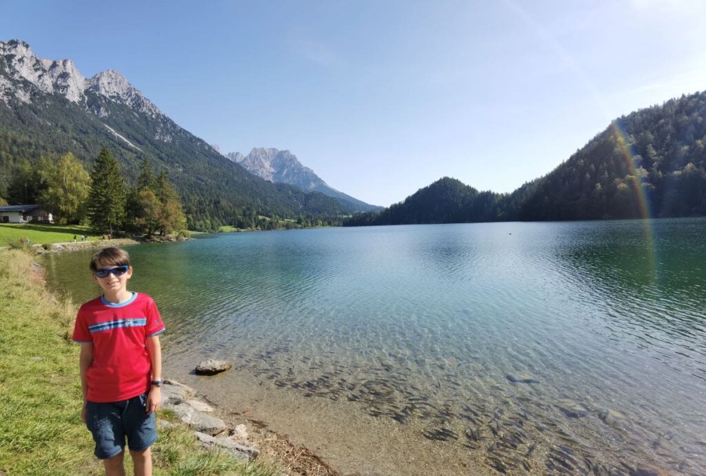 Bergsee Wanderung rund um den Hintersteiner See in Tirol