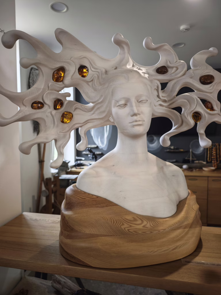 Bernsteinmuseum von Mizgiriai in Nida - sehr modern gemacht