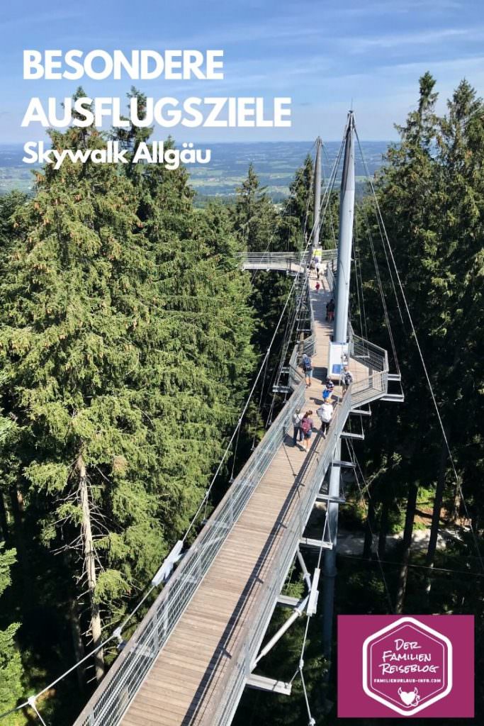 Besondere Ausflugsziele im Allgäu - der Skywalk Scheidegg
