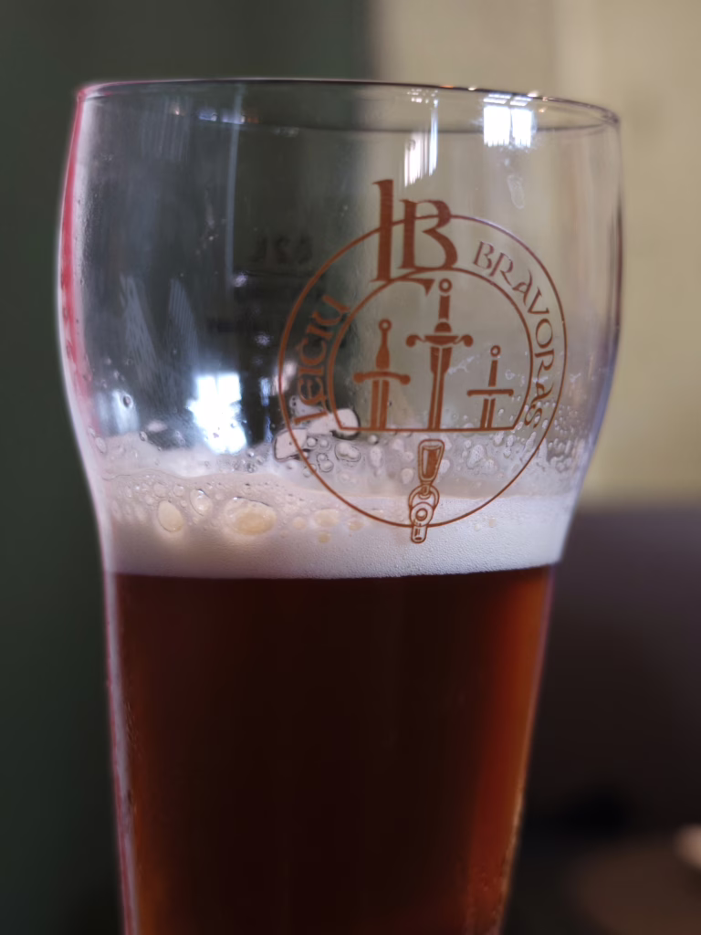 Probiere die vielen Sorten der Memelhaus Bierbrauerei in Klaipeda