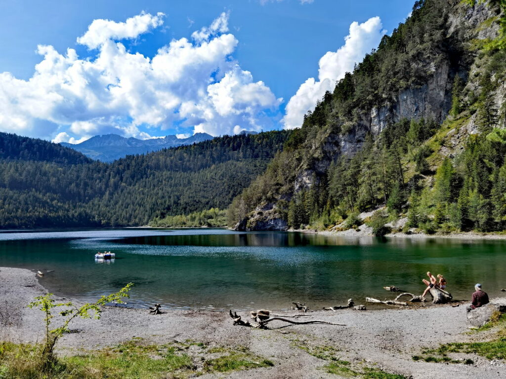 Am Blindsee baden ist echt idyllisch