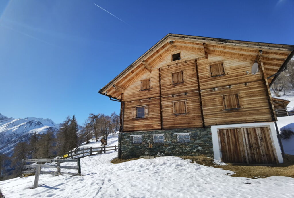 Das Ziel: Die Bodenalm im Nationalpark Hohe Tauern, Prägraten