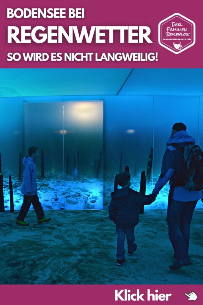 Bodensee bei Regen mit Kindern
