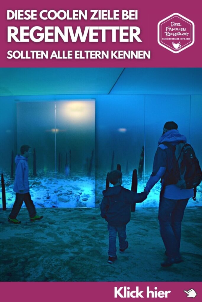 Bodensee bei Regen mit Kindern