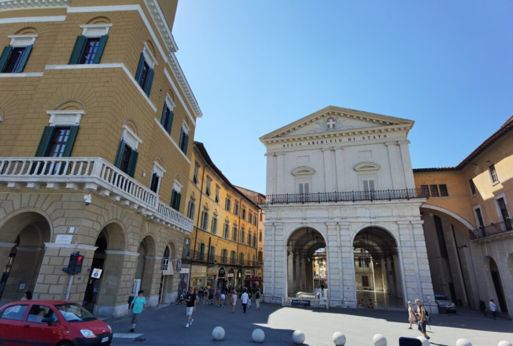 Unbedingt besuchen: Die südliche Altstadt von Pisa mit Kindern - hier sind vor allem die Einheimischen